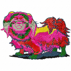 Dogs Embroidery Design 7 Dogs Embroidery Design 7